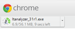 Downloading file Chrome - LogTag
